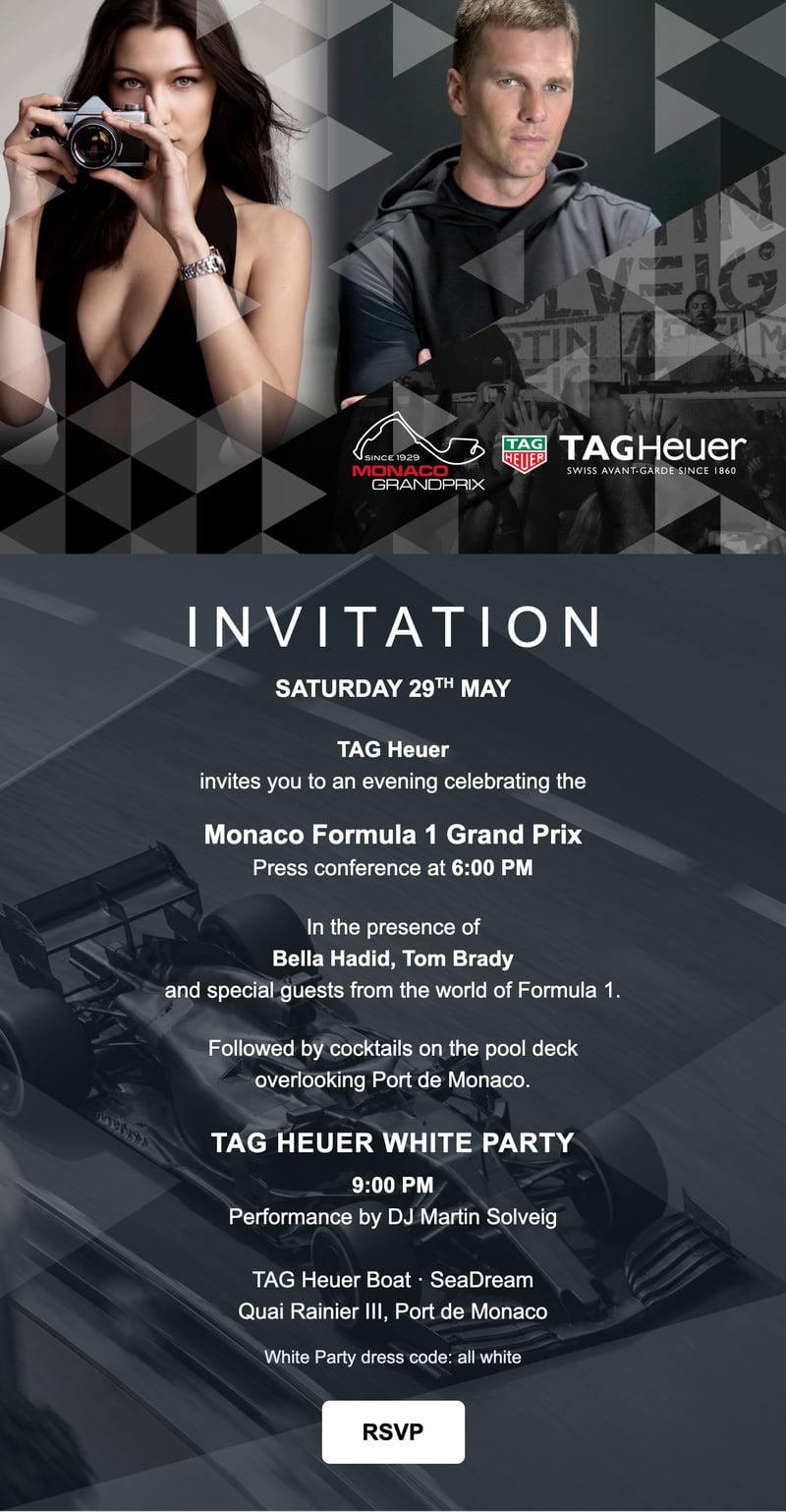 Email invitation example 5