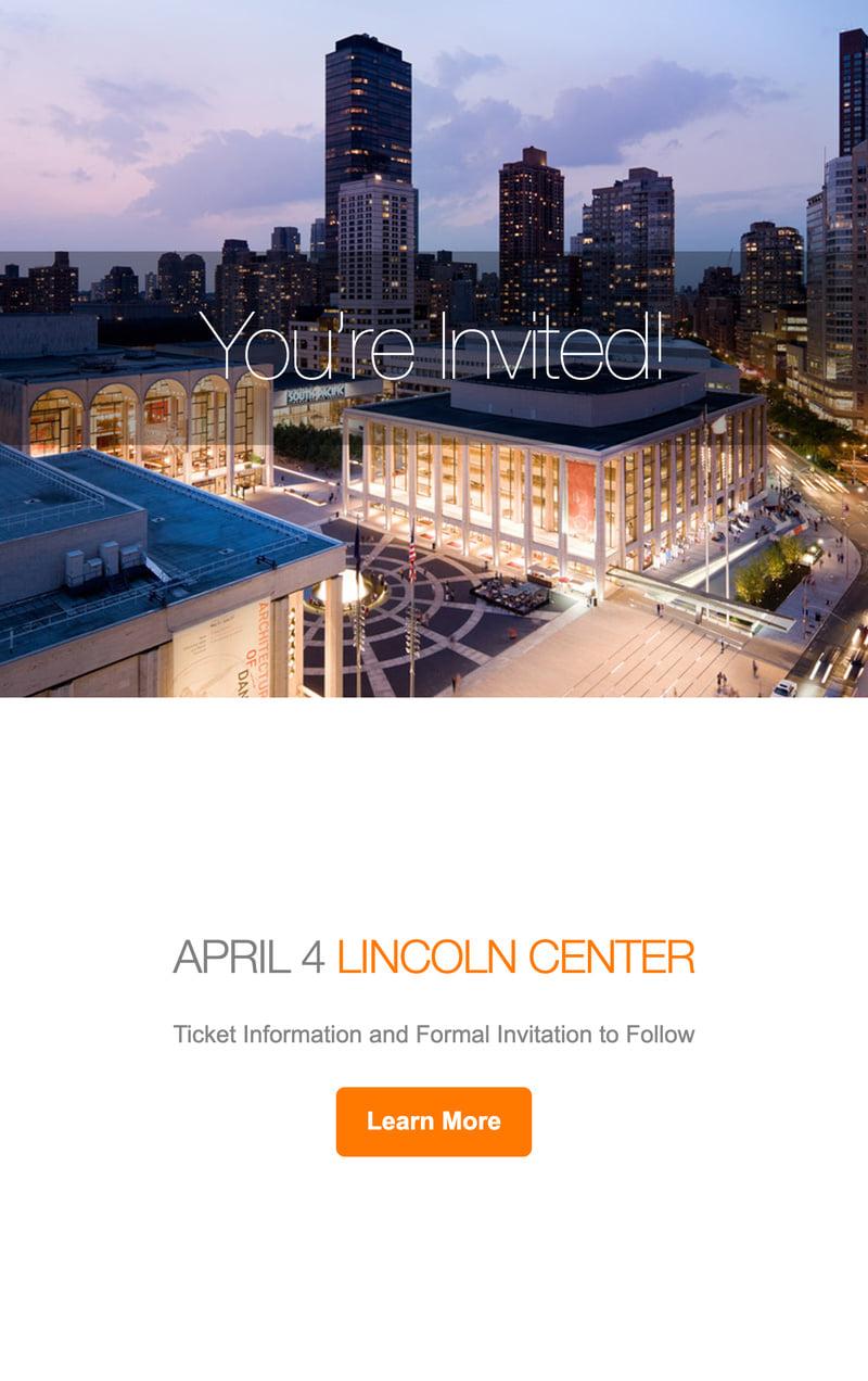 Email invitation example 12