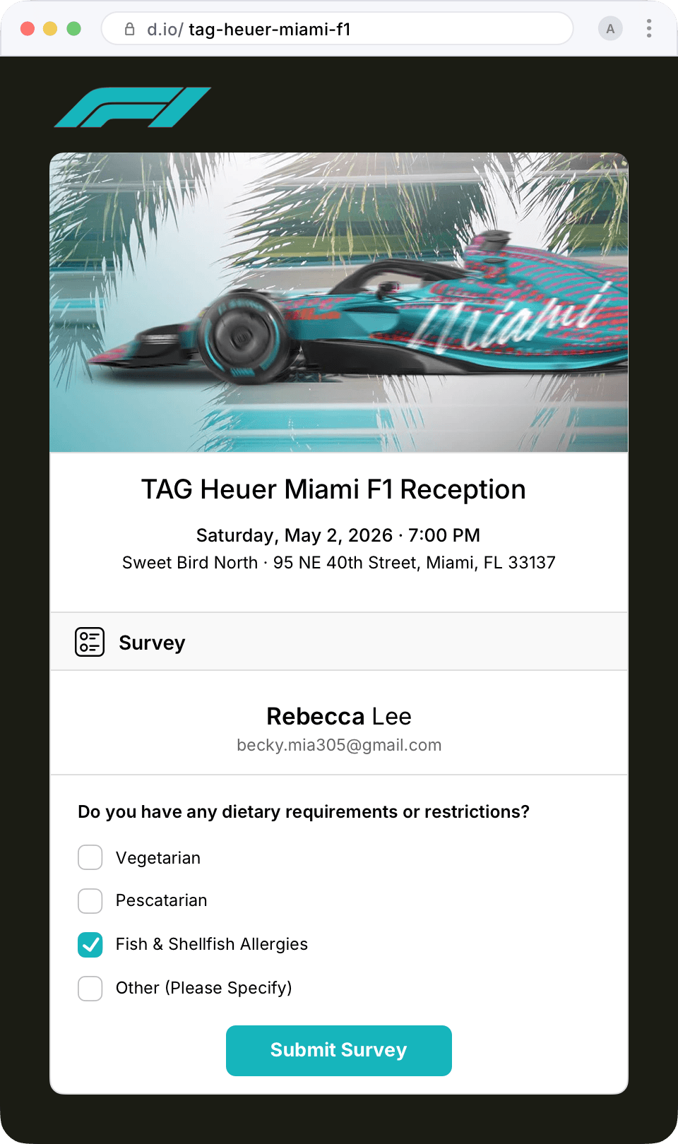 Survey Forms